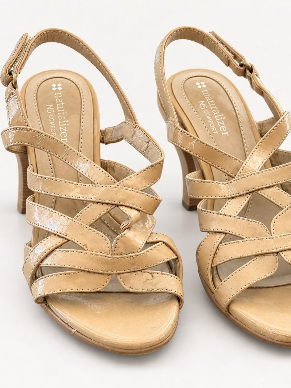Naturalizer N5 Strappy Slingback Heel Sandals